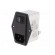 Connector: AC supply | socket | male | 6A | 250VAC | IEC 60320 | -25÷85°C paveikslėlis 2