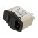 Connector: AC supply | socket | male | 6A | 250VAC | IEC 60320 | C14 (E) image 1