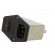 Connector: AC supply | socket | male | 6A | 250VAC | IEC 60320 | C14 (E) image 2