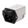 Connector: AC supply | socket | male | 6A | 250VAC | IEC 60320 | C14 (E) фото 1