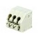 PCB terminal block | angled 45° | 3.5mm | ways: 3 | on PCBs | 0.75mm2 image 1