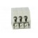 PCB terminal block | angled 45° | 3.5mm | ways: 3 | on PCBs | 0.75mm2 paveikslėlis 9