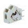 PCB terminal block | angled 45° | 5mm | ways: 1 | on PCBs | 0.5÷2.5mm2 paveikslėlis 1