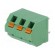 PCB terminal block | angled | 5.08mm | ways: 3 | on PCBs | 0.2÷1.5mm2 image 1