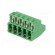 PCB terminal block | angled 90° | 5.08mm | ways: 10 | on PCBs | tinned paveikslėlis 6