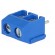 PCB terminal block | angled 90° | 5mm | ways: 2 | on PCBs | 1.5mm2 | blue image 2