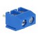 PCB terminal block | angled 90° | 5mm | ways: 2 | on PCBs | 1.5mm2 | blue image 8