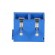 PCB terminal block | angled 90° | 5mm | ways: 2 | on PCBs | 1.5mm2 | blue фото 5