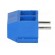 PCB terminal block | angled 90° | 5mm | ways: 2 | on PCBs | 1.5mm2 | blue фото 3