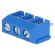 PCB terminal block | angled 90° | 5mm | ways: 3 | on PCBs | 1.5mm2 | blue фото 1