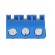 PCB terminal block | angled 90° | 5mm | ways: 3 | on PCBs | 1.5mm2 | blue фото 9