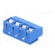 PCB terminal block | angled 90° | 5mm | ways: 4 | on PCBs | 2.5mm2 | 8A image 6