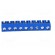 PCB terminal block | angled 90° | 5mm | ways: 9 | on PCBs | 1.5mm2 | blue image 9