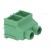 PCB terminal block | angled 90° | 9.52mm | ways: 2 | on PCBs | 4mm2 image 8