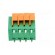 PCB terminal block | straight | 3.81mm | ways: 4 | on PCBs | terminal image 5