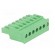 Pluggable terminal block | 5mm | ways: 7 | angled | plug | female | green image 8