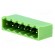 Pluggable terminal block | Contacts ph: 5mm | ways: 6 | straight image 1