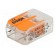 Quick splice | 221 | spring clamp | 0.2÷4mm2 | 450V | 32A | for cable image 2