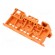 Mounting clamp | 221 | for DIN rail mounting | orange image 2