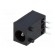Socket | DC supply | male | 3.5/1.3mm | MINI | THT | 1A | 12VDC | angled 90° image 2