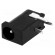 Socket | DC supply | male | 3,8/1mm | 1mm | with on/off switch | THT image 1