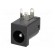 Socket | DC supply | male | 5,5/2,1mm | 5.5mm | 2.1mm | THT | angled 90° image 2