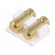 Connector: PCB to PCB | PIN: 2 | gold-plated | SMT | female | on PCBs фото 1