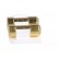 Connector: PCB to PCB | PIN: 2 | gold-plated | SMT | female | on PCBs image 7