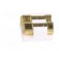 Connector: PCB to PCB | PIN: 2 | gold-plated | SMT | female | on PCBs image 3