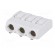 Connector: plug-in | 2061 | 6mm | ways: 3 | 20AWG÷16AWG | 0.5÷1.5mm2 paveikslėlis 2