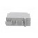 Splice terminal: rail | for DIN rail mounting | spring clamp | grey image 5