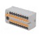 Splice terminal: distribution block | 2.5mm2,6mm2 | ways: 1 | grey фото 2