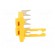 Comb bridge | ways: 3 | yellow | Width: 8mm | SNK | Ht: 24.6mm | -55÷110°C image 7