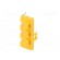 Comb bridge | ways: 4 | yellow | Width: 8mm | SNK | Ht: 24.6mm | -55÷110°C image 6
