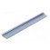 DIN rail | TS35 | L: 1m | zinc-plated steel | Profile ht: 7.5mm image 1