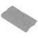 End plate | grey | Width: 2.2mm | Ht: 24.3mm | L: 45mm image 1