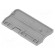 End plate | grey | Width: 2.2mm | Ht: 24.3mm | L: 45mm image 2