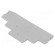 End plate | grey | Width: 2.2mm | PT image 1