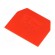 End plate | red | Width: 1mm | polyamide | -25÷100°C image 1