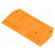 End/partition plate | orange | 279 | 2x27x52mm | 279-9 image 1