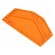 End/partition plate | orange | 281 | 2.5x37x61.5mm | 281-6 image 2
