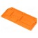 End/partition plate | orange | spring clamp | 281 | 2.5x29x59mm image 2