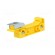 Mounting adapter | yellow | DIN | Width: 11mm | polyamide | TS35 paveikslėlis 2