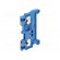 Splice terminal: rail | 0.14÷2.5mm2 | ways: 1 | terminals: 2 | blue фото 1