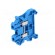 Splice terminal: rail | 0.14÷4mm2 | ways: 1 | terminals: 2 | blue | 41A image 2