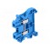 Splice terminal: rail | 0.14÷4mm2 | ways: 1 | terminals: 2 | blue | 41A image 1