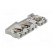 Splice terminal: rail | 0.2÷6mm2 | ways: 1 | terminals: 3 | grey | ST image 8