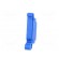 Splice terminal: rail | 0.5÷4mm2 | ways: 1 | terminals: 2 | blue | TS35 image 5