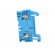 Splice terminal: rail | 1.5mm2 | ways: 1 | terminals: 2 | blue | wemid image 3