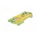 Splice terminal: rail | 2.5mm2 | ways: 1 | terminals: 4 | yellow-green фото 4